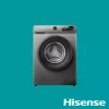 image (1) Hisense Front Load 8KG (WFQP8014T) Washing Machine