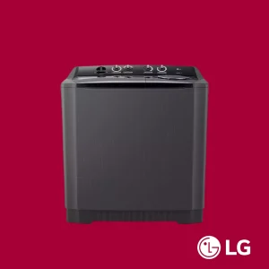 image (1) LG Top Load Twin Tub 15KG (P1561RWNT) Washing Machine