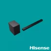 image (1) Hisense Soundbar with Subwoofer 160W 2.1CH (AX2107G)