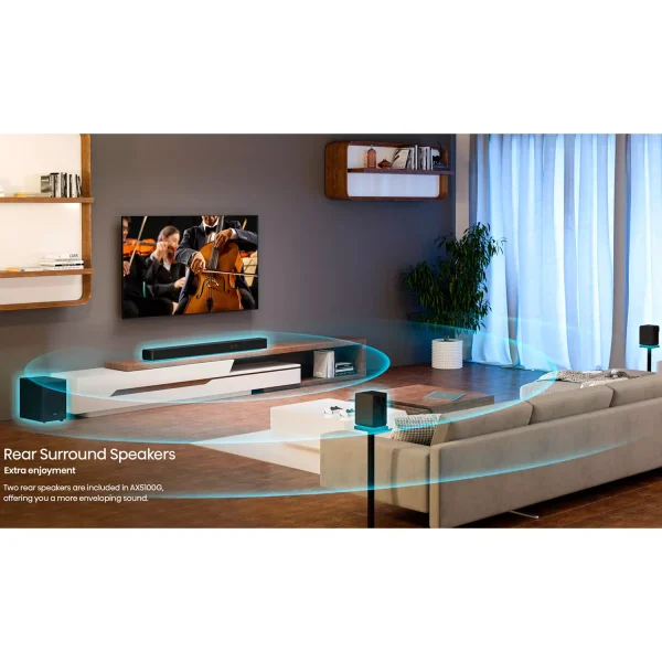 image (3) Hisense Soundbar with Subwoofer 280W 3.1CH (AX3100G)
