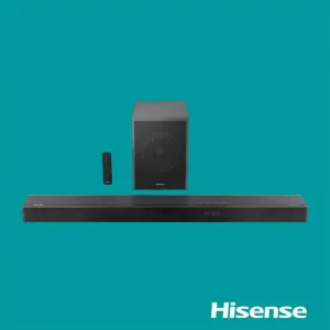 image Hisense Soundbar with Subwoofer 420W 3.1.2CH (U3120G)