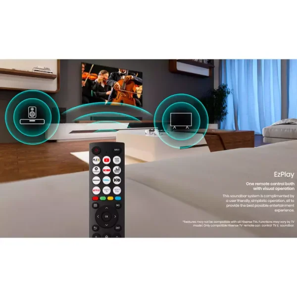 thumb (5) Hisense Soundbar with Subwoofer 280W 3.1CH (AX3100G)